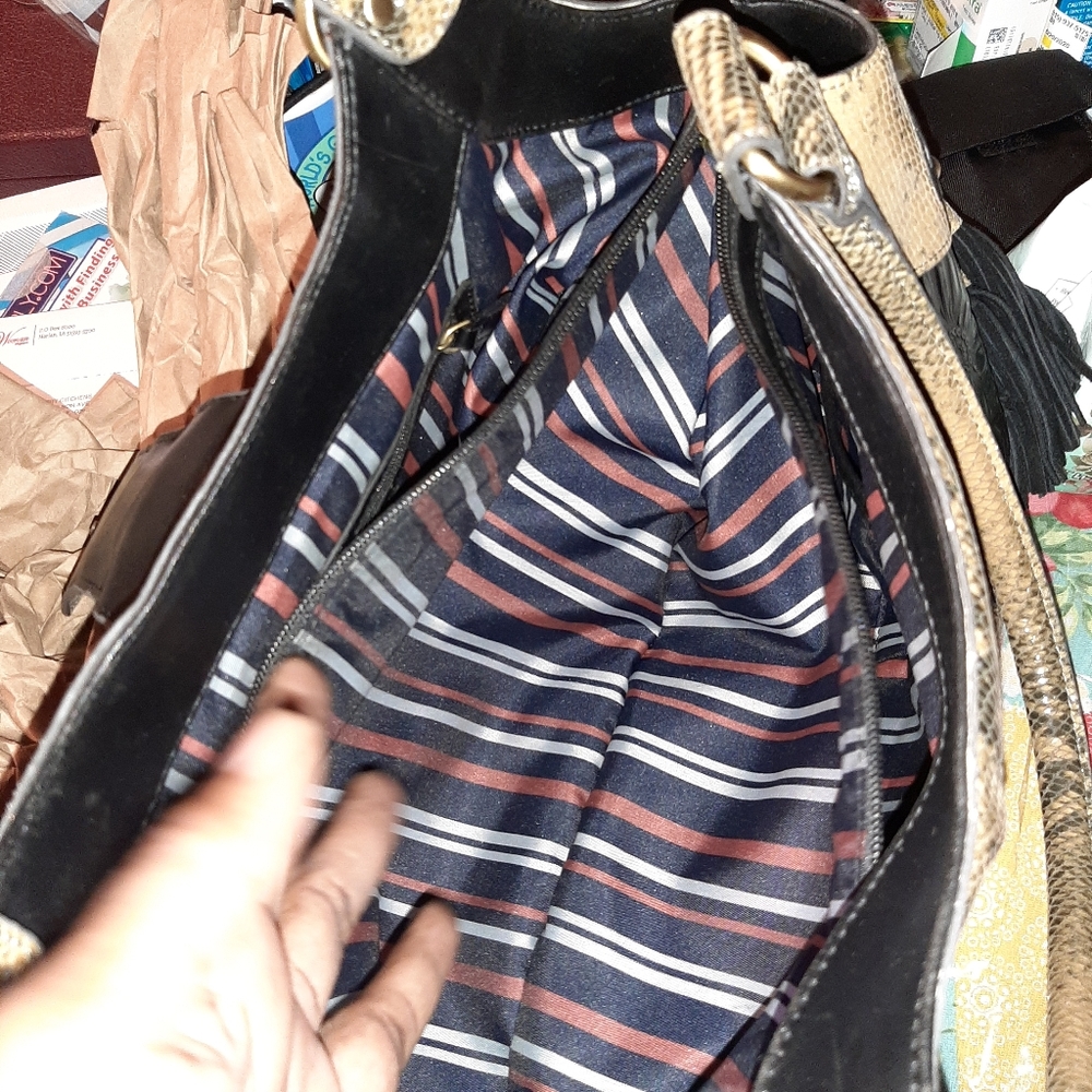 Authentic  Leather Sharif large bag - Picture 11 of 11